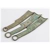 Image 1 : 400-220 BC Chinese Qi State Knife Money 3 Assorted