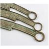 Image 5 : 400-220 BC Chinese Qi State Knife Money 3 Assorted