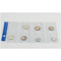 7 Assorted Chinese Republic Coins