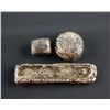 Image 2 : 3 Assorted Chinese Silver Ingots