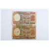 Image 1 : 2 PC 1976 Indian Uncirculated 2 Rupees Banknote