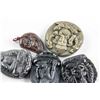 Image 3 : Five Assorted Stone Pendants