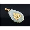 Image 4 : 3 Assorted Chinese Hetian White Jade Gilt Pendants