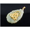 Image 5 : 3 Assorted Chinese Hetian White Jade Gilt Pendants