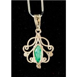 0.50ct Emerald Pendant CRV $1000