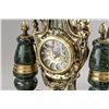 Image 10 : Rococo Style Marble & Metal Garniture Set