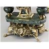 Image 11 : Rococo Style Marble & Metal Garniture Set