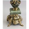 Image 13 : Rococo Style Marble & Metal Garniture Set