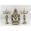 Image 1 : Rococo Style Marble & Metal Garniture Set