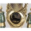 Image 5 : Rococo Style Marble & Metal Garniture Set
