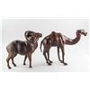 Image 2 : Leather Made Camel and Ram Decorative Figures