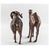 Image 3 : Leather Made Camel and Ram Decorative Figures