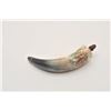 Image 1 : 18DH-11 ETCHED POWDER HORN