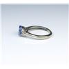 Image 2 : 18CAI-57 TANZANITE  DIAMOND RING