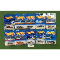 10 NEW IN PACKAGE 1990'S/2000'S HOTWHEELS