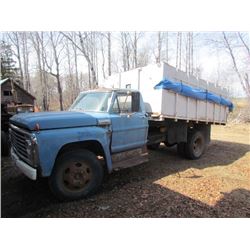 1967 Merc Truck c/w Box & Hoist-Runs good