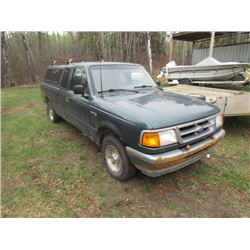 1996 Ford Ranger Ex/Cab 2WD 5 Spd 317,000 km Runs Good Sk Reg