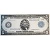 Image 1 : 1914 $5 Federal Reserve Note