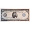 Image 1 : 1914 $5 Federal Reserve Note