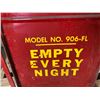 Image 2 : Lot of (2) Metal Shop Trash Cans