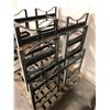 Image 2 : Lot of (3) Metal Barrel Racks 55 Gal
