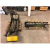 Image 1 : Lot of (2) Small Chip Conveyors DIMS in Description