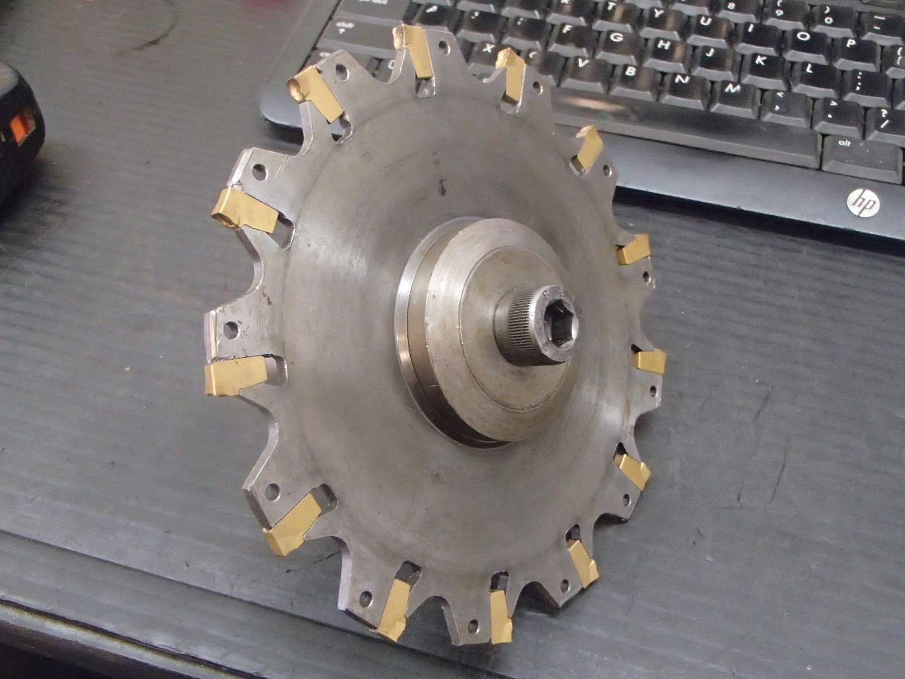 6" x 5/32" Indexable Slot Milling Cutter with Arbor Holder - BTM Industrial