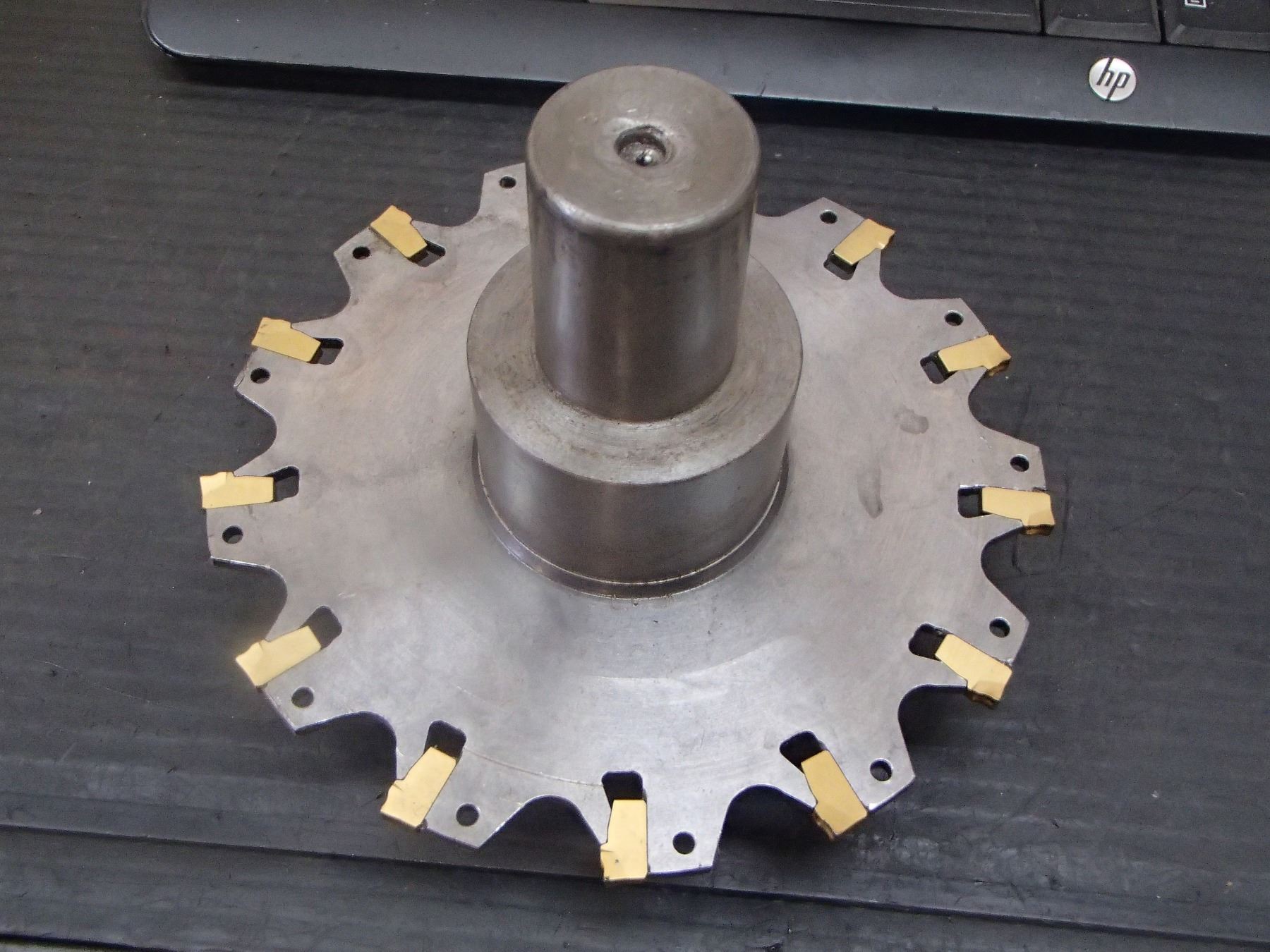 6" x 5/32" Indexable Slot Milling Cutter with Arbor Holder - BTM Industrial