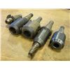 Image 2 : NMTB40 Misc End Mill Holders, (2) 1.5", (2) 1", 3/8"