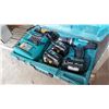 Image 2 : MAKITA 18V LITHIUM DRILL WITH 2 BATTERIES AND CHARGER