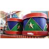 Image 1 : 2 DECORATIVE DRUMS