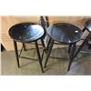 Image 2 : SIX BLACK STOOLS