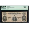 Image 1 : 1861 $10 Confederate States of American Note PCGS 53