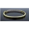 Image 5 : 14KT Two Tone Gold 1.30ctw Diamond Bracelet