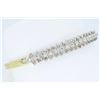 Image 9 : 14KT Two Tone Gold 1.30ctw Diamond Bracelet
