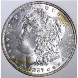 1887 $1 Morgan Silver Dollar Coin