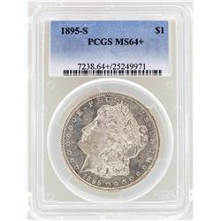 1895-S $1 Morgan Silver Dollar Coin PCGS MS64+