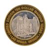 Image 2 : .999 Silver Las Vegas Club $10 Casino Limited Edition Gaming Token