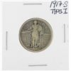 Image 1 : 1917-S TYPE 1 Standing Liberty Quarter Coin