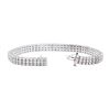 Image 3 : 14KT White Gold 4.00 ctw Diamond Tennis Bracelet