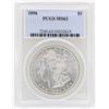 Image 1 : 1896 $1 Morgan Silver Dollar Coin PCGS MS63