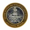 Image 1 : .999 Silver Flamingo Las Vegas Nevada $10 Casino Limited Edition Gaming Token