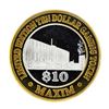 Image 1 : .999 Silver Maxim Hotel & Casino Las Vegas, NV $10 Limited Edition Gaming Token