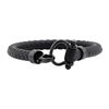 Image 2 : Omega Black Stainless Steel and Rubber Bracelet