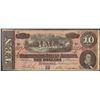 Image 1 : 1864 $10 Confederate States of America Note