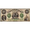 Image 1 : 1800's $10 Citizens Bank of Louisiana Obsolete Notes