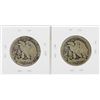 Image 2 : Lot of (2) 1916 Walking Liberty Half Dollar Silver Coins