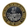 Image 1 : .999 Fine Silver Harrah's Las Vegas, Nevada $10 Casino Limted Edition Gaming Tok