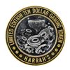 Image 2 : .999 Fine Silver Harrah's Las Vegas, Nevada $10 Casino Limted Edition Gaming Tok