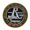 Image 2 : .999 Silver Riviera Hotel & Casino Las Vegas $10 Limited Edition Gaming Token